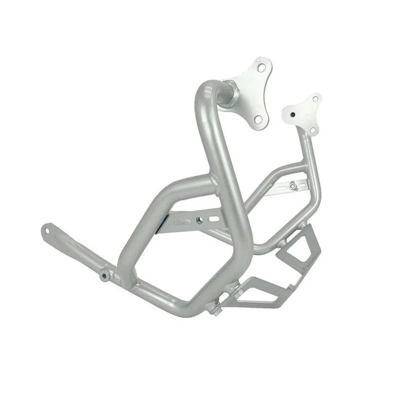 Rahmen Stoßstange Verkleidung Für XL 750 Für Transalp XL750 Für TRANSALP 2023 2024 Motorrad Crash Bars Motor Wachen Schutz Rahmen Stoßstangen Zubehör Sturzbügel(Lower Silver) von PRFGSGVBV