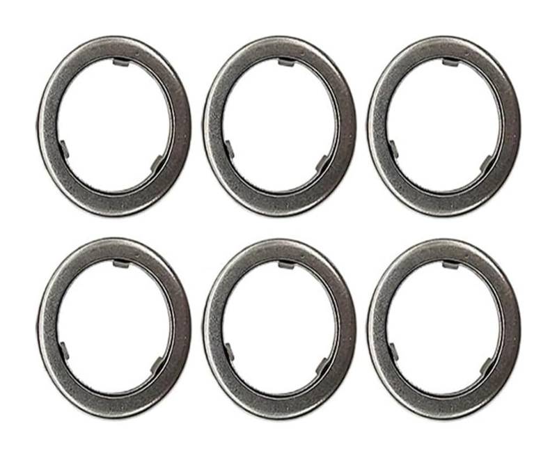 Einspritzdüsen Für B&MW N55 N20 13537577649 Automotor Kraftstoffeinspritzer-Dichtungsring Kraftstoffeinspritzer-Haltehalterung Snap-Entkopplungselemente(6 Pcs) von PRGPMSUNAD