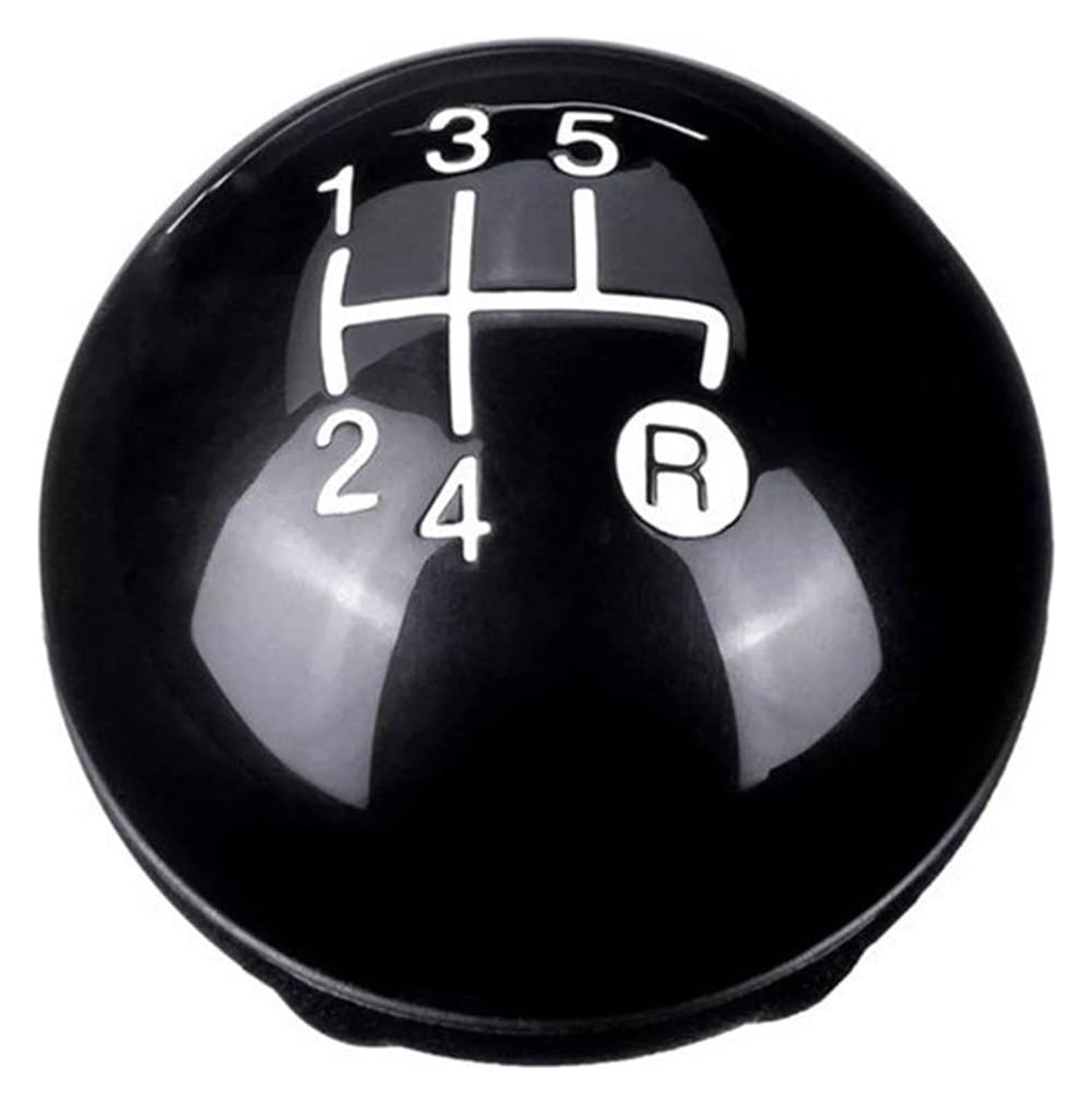 Schaltknauf-Adapter Für Fiat 500 500c 2012 2013 Auto Schaltknauf 5-Gang MT Schalthebel Stick Stift Kopf Ball Manuelle Shiftknob Ball von PRGPMSUNAD