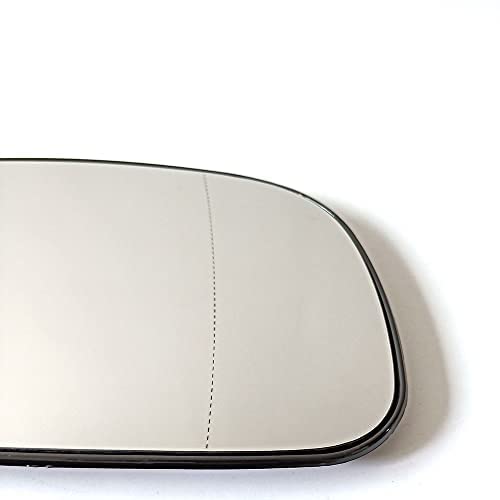 Beheiztes Spiegelglas Ersatz für Jeep Grand Cherokee 1999-2004 Spiegelglas Außenspiegelglas links Fahrerseite Beifahrerseite beheizt asphärisch weiß,Right von PROAZM