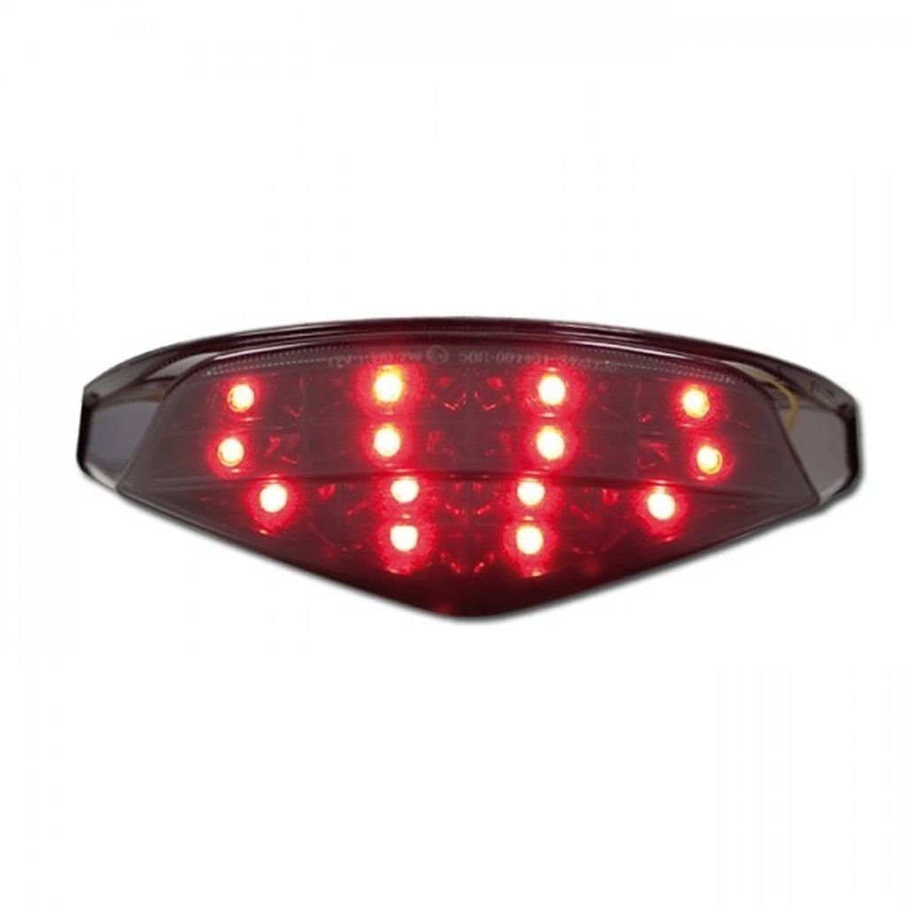 LED-Rücklicht getönt für Ducati Monster 696 796 1100 Reflektor E-Prüfzeichen NEU von PROGRESS LINE