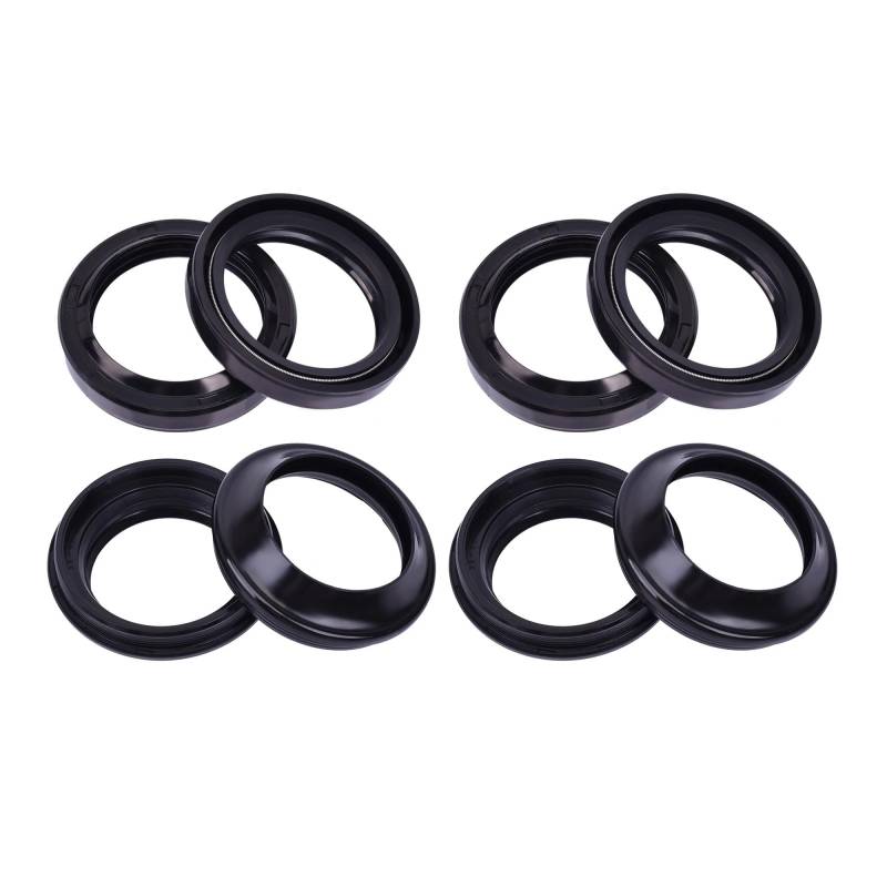 39X51X8 39 51 8 Öldichtung und Staubschutzlippe for FZ750 FZ750N FZ750S FZ750T FZ 750 for VLX400 VLX600 VLX Steed 400 600(4pcs seal 4pc cover) von PROMARKA