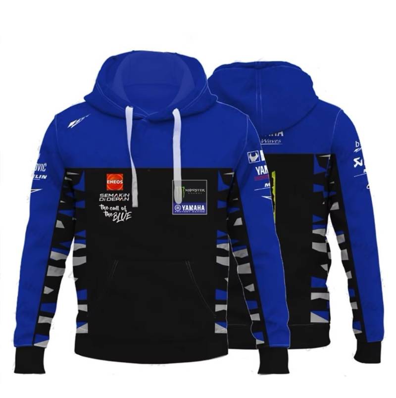 Kapuzenpullover Herren Hoodie Replica für Motorrad MotóGP Yamáha (M) von PRORACER