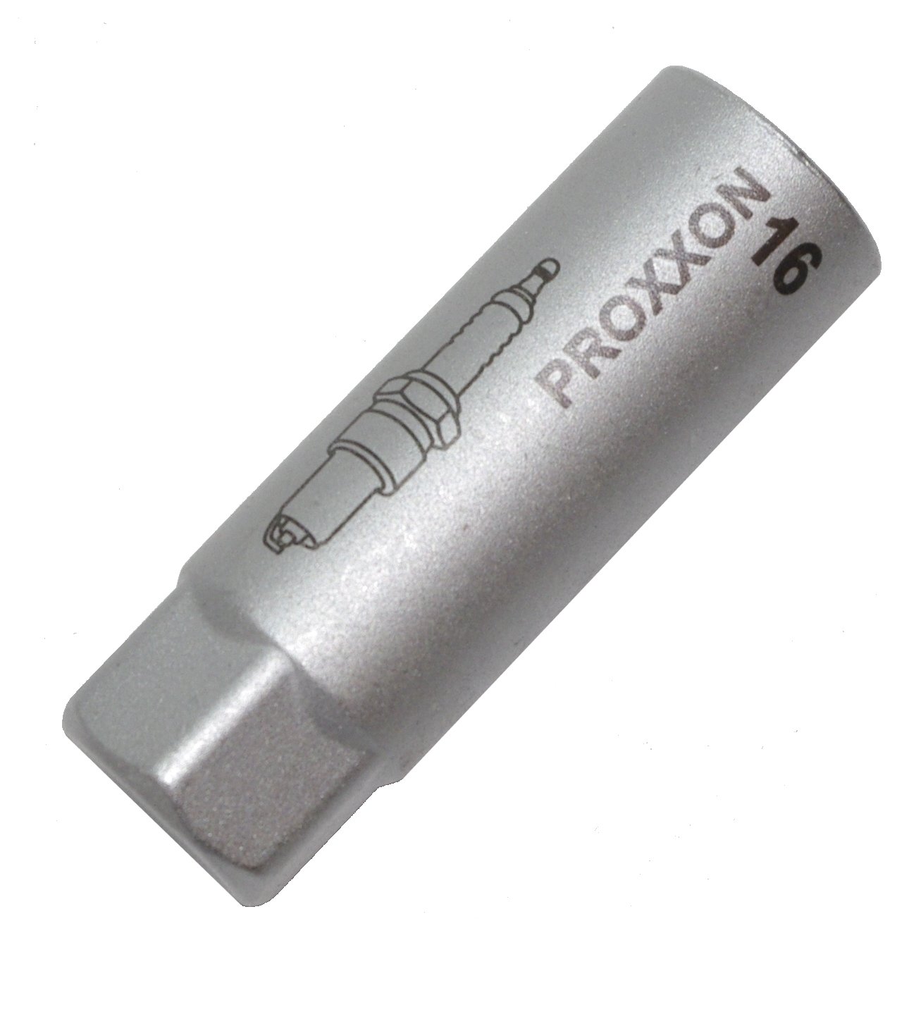 PROXXON 23550 Zündkerzen Nuss mit TPR Einlage 16mm Antrieb 10mm(3/8") von PROXXON