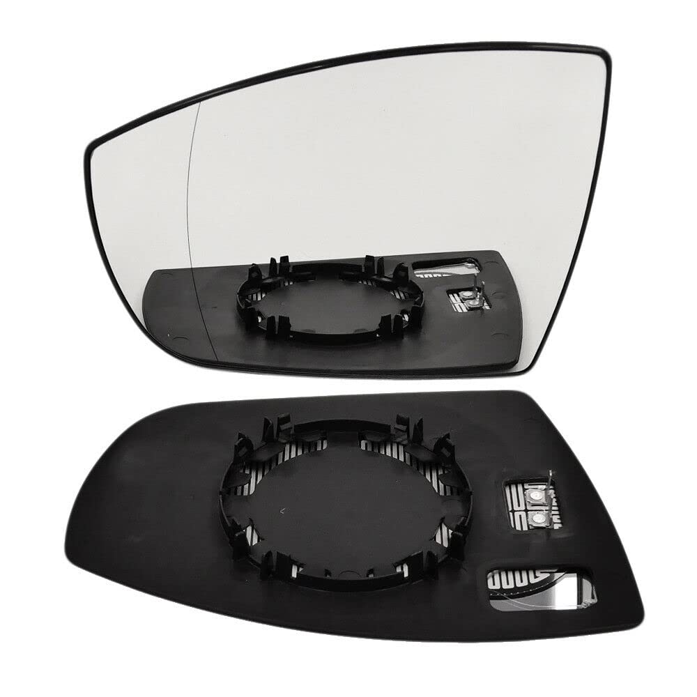 Spiegelglas Ersatzspiegelglas Außenspiegel Links Fahrerseite Asphärisch Elektrisch Beheizbar für Ford Galaxy II 2006-2015 von PS-T