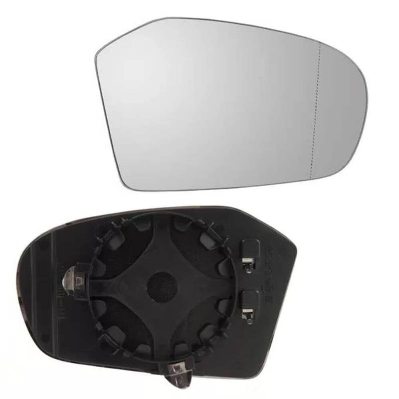 Spiegelglas Ersatzspiegelglas Außenspiegel Rechts Beifahrerseite Asphärisch Elektrisch Beheizbar für Mercedes W169 / W245 2004-2008 von PS-T