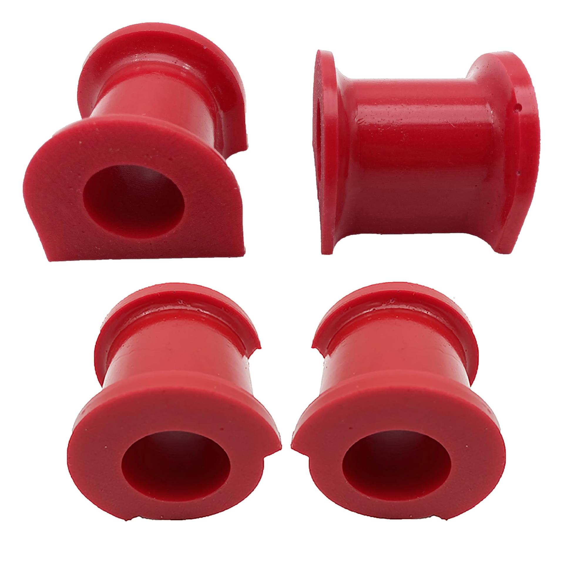 PSB Bushings - Kompletter hinterer Stabilisator innen und außen - Polyurethan-Buchsensatz mit 28 mm Innendurchmesser - Kompatibel mit VW T5/T6/T6.1 Transporter 2003-2023, Rot von PSB PROBLEM SOLVING BUSHINGS www.psbushings.com