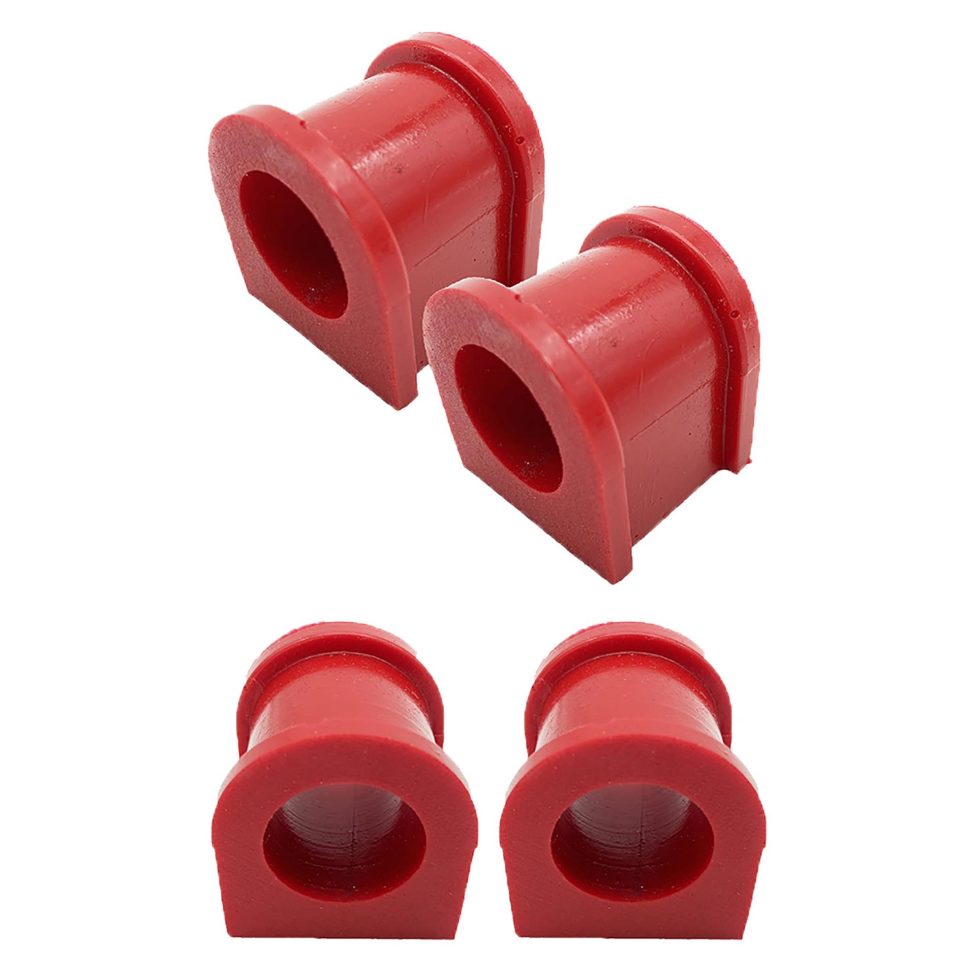 PSB Bushings - Polyurethan-Buchsensatz für Stabilisator vorne mit 22,5 mm und hinten mit 19,5 mm Innendurchmesser - Kompatibel mit Mazda 5 2006-2010, Rot von PSB PROBLEM SOLVING BUSHINGS www.psbushings.com