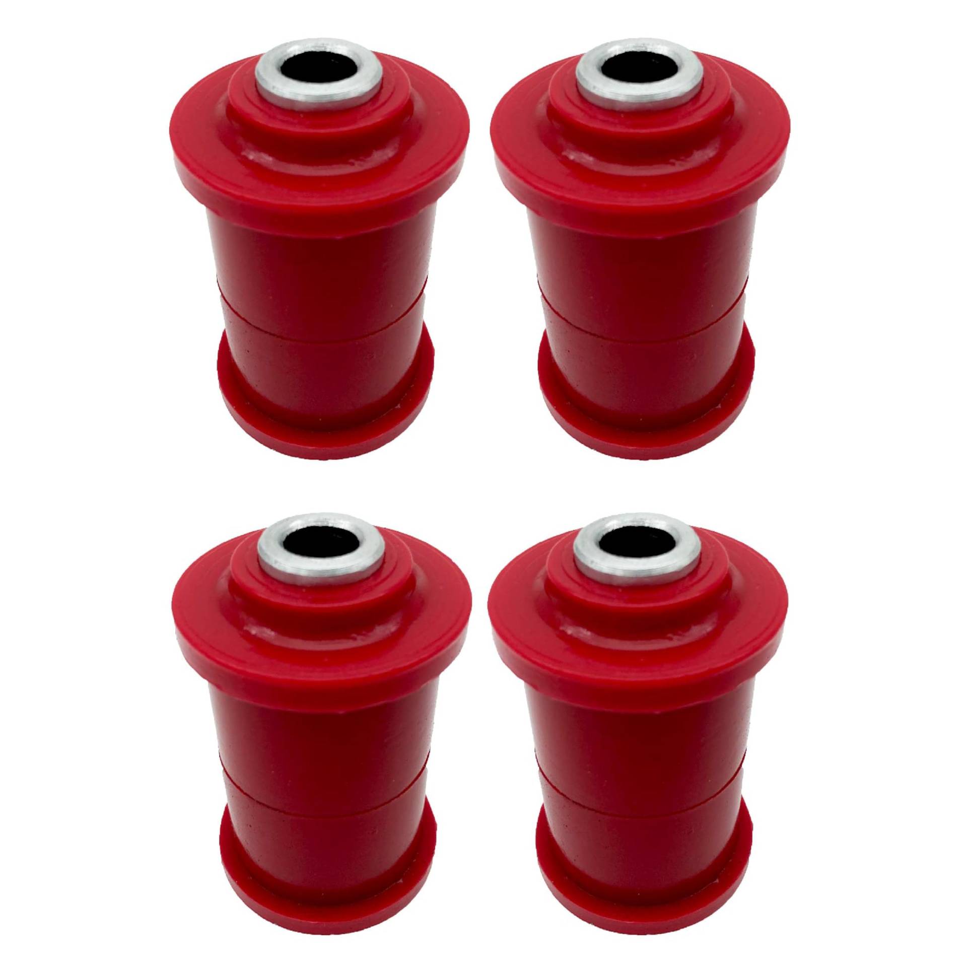 PSB Bushings - Polyurethan-Buchsensatz für hintere Feder - Kompatibel mit VW Caddy 2004-2020, Rot von PSB PROBLEM SOLVING BUSHINGS www.psbushings.com