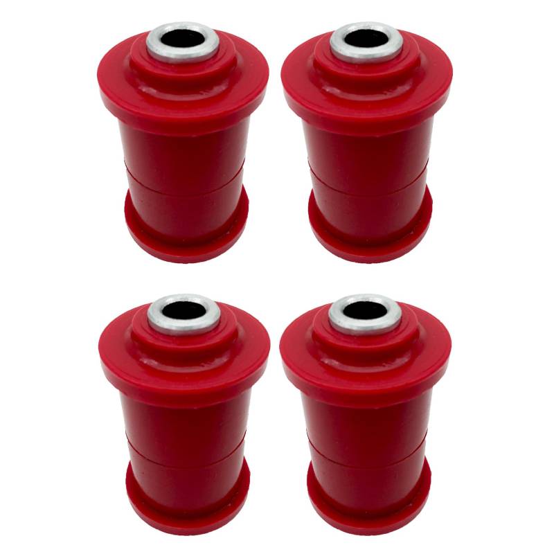 PSB Bushings - Polyurethan-Buchsensatz für hintere Feder - Kompatibel mit VW Caddy 2004-2020, Rot von PSB PROBLEM SOLVING BUSHINGS www.psbushings.com