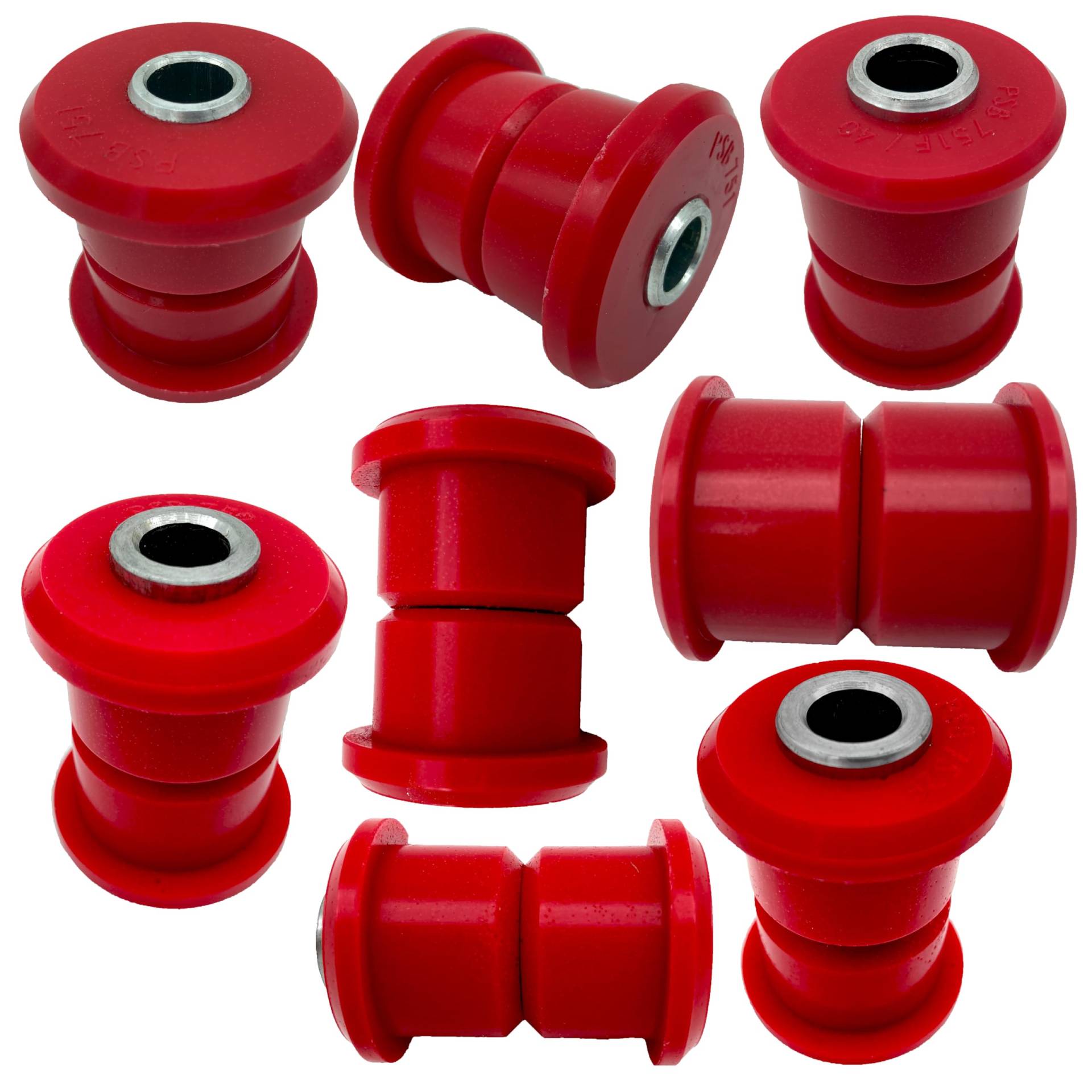 PSB Bushings – Polyurethan-Buchsensatz für untere und obere vordere Querlenker – Kompatibel mit VW T4 Transporter 1990–2003 von PSB PROBLEM SOLVING BUSHINGS www.psbushings.com