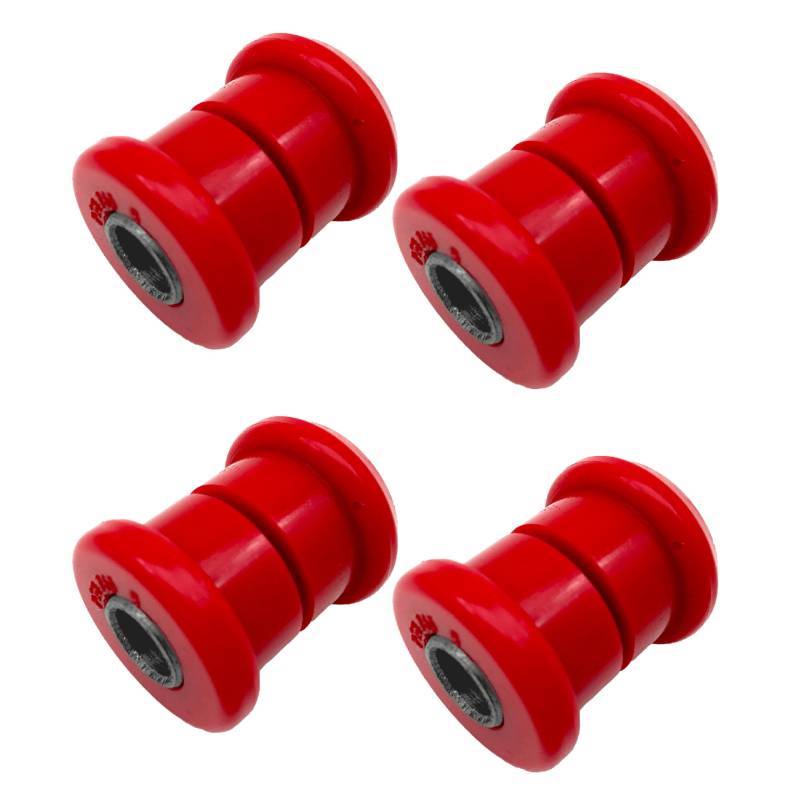 PSB Bushings – Polyurethan-Buchsensatz für vordere Zahnstange mit 10 mm Innendurchmesser – Kompatibel mit VW T4/T5/T6/T6.1 Transporter 1990–2023, Rot von PSB PROBLEM SOLVING BUSHINGS www.psbushings.com