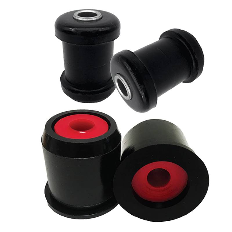 PSB Bushings – Polyurethan-Buchsensatz für vorderen unteren Querlenker – Kompatibel mit Ford Focus MK2/MK3 2005 – 2018, Rot & Schwarz von PSB PROBLEM SOLVING BUSHINGS www.psbushings.com