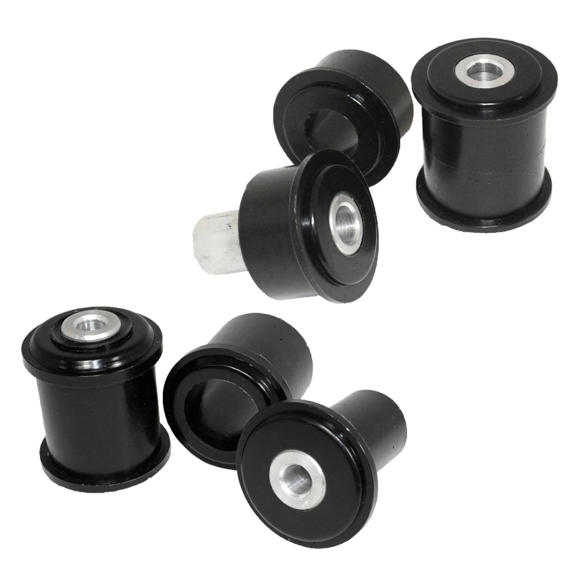 PSB Bushings - Polyurethan-Buchsensatz hinten unten - Kompatibel mit BMW 5er-Reihe - E60 - M5 / Kombi - E61 & 6er-Reihe - E63/64 - M6 2000-2010, Schwarz von PSB PROBLEM SOLVING BUSHINGS www.psbushings.com