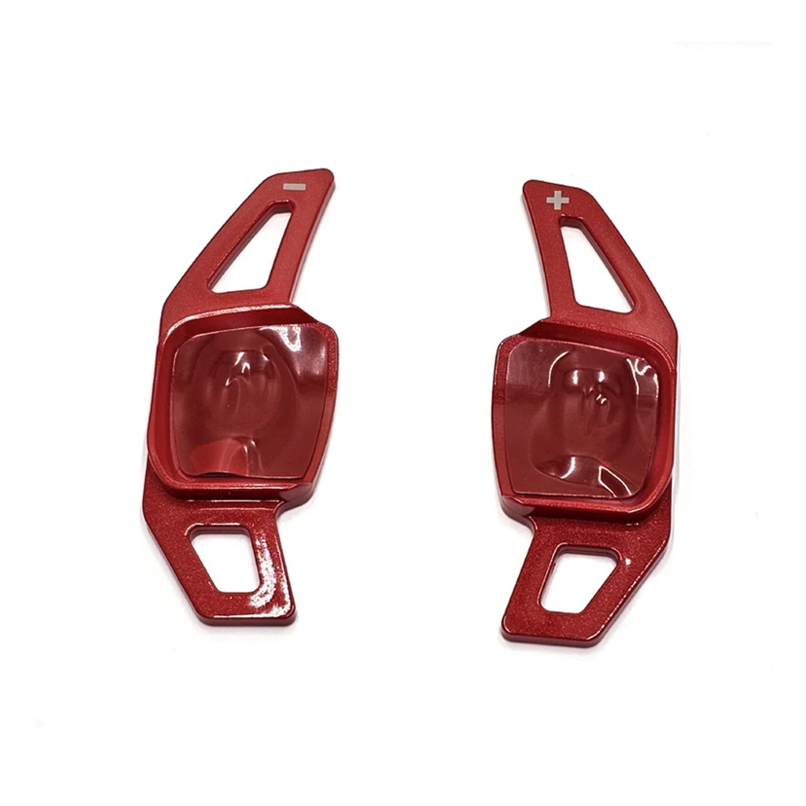 ZHGUIMING 2 stücke Auto Lenkrad Shift Paddle Erweiterung Schalthebel for 8 MK8 GTI/GTD/GTE/R-Linie(Pearl Red) von PSDFJAD