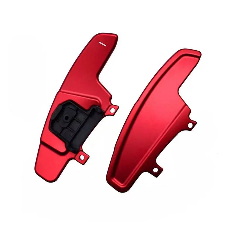 ZHGUIMING Carbonfaser-Autolenkrad-Schaltwippen for MK7 R-Line GTI R GTE GTD GTS(Aluminum red) von PSDFJAD