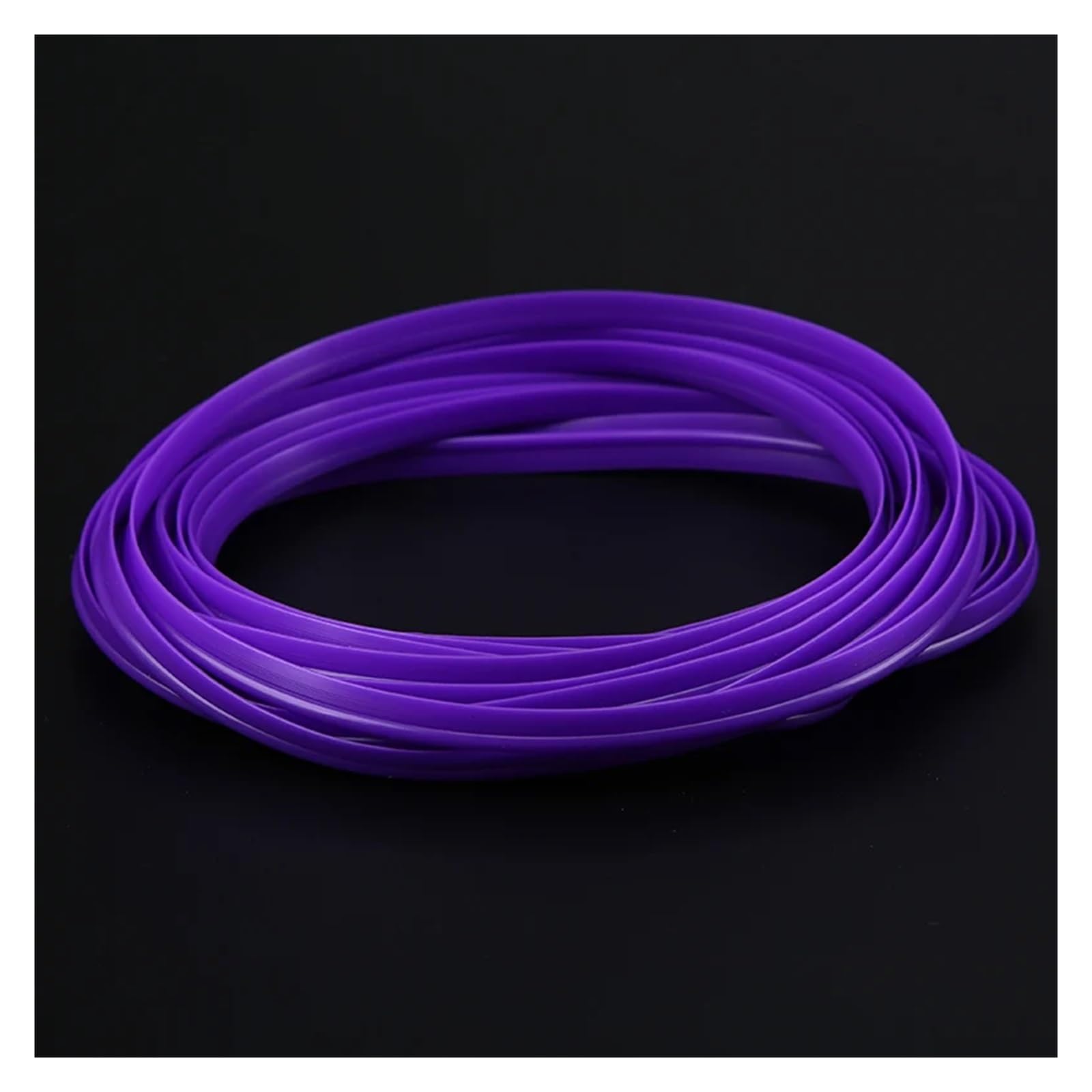 ZHGUIMING Rhyming 5M Auto-Styling Zierleiste Auto Innenraum dekorative Formlinie flexible Tür Auto Zubehör Innenteile(Purple) von PSDFJAD