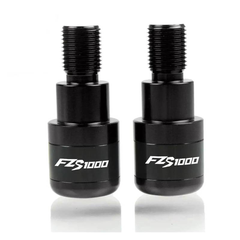 for Yamaha FZS1000 FAZER 2001-2005 FZS-1000 Lenker Getriebe Ausgewogene Griff Bar End Griffe Kappe Motorrad Zubehör(FZS1000 Logo) von PSDFJAD