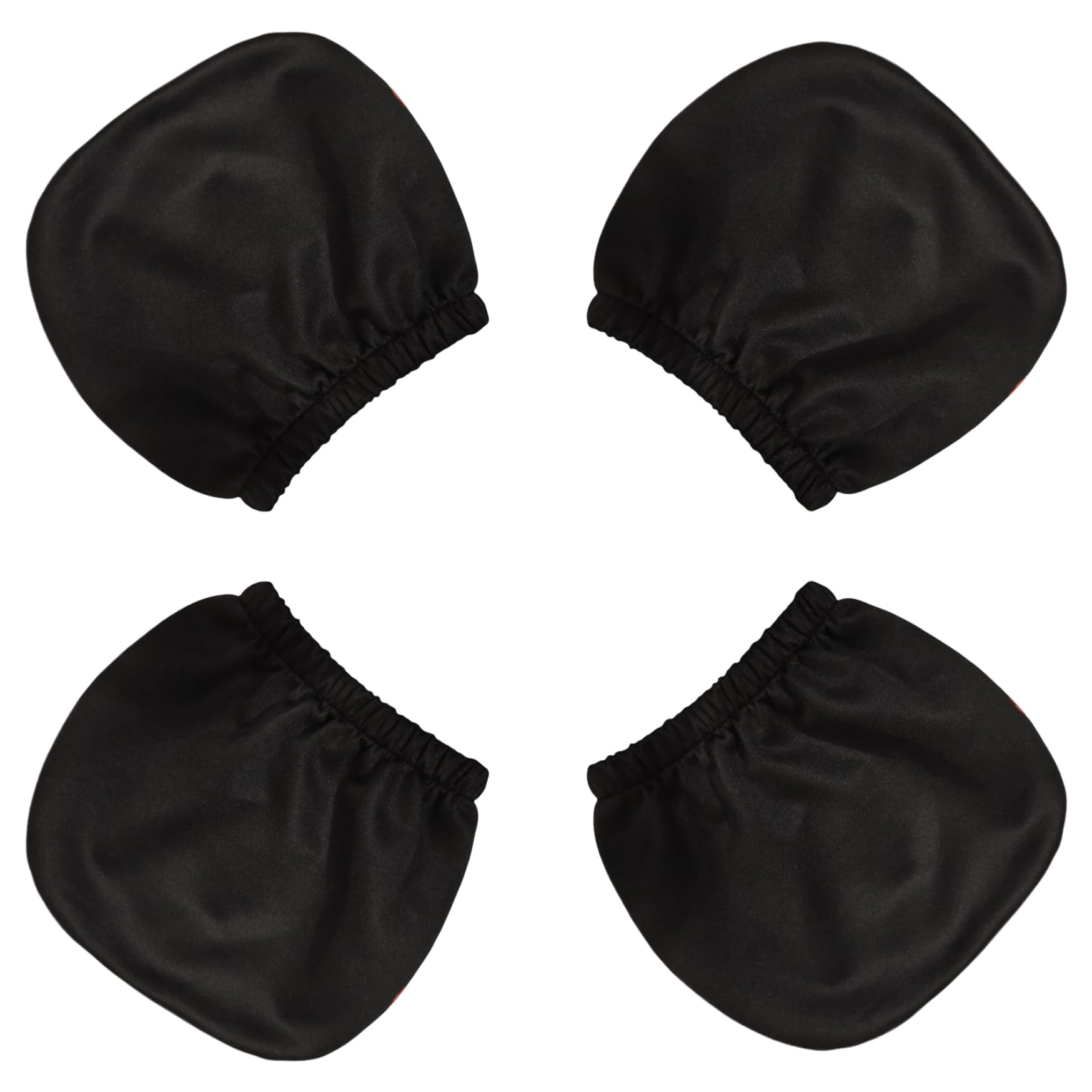 4PCS-Kopfstützenabdeckungen für Autos 9,5x10.3 Universal Headrest Cover, Antidirty Waschantriebs-Auto-Kopfstütze-Abdeckung mit elastischen Säumen, dehnbarer Kopfruheabdeckung für Auto-SUV, LKW, Autoa von PSFDEWT