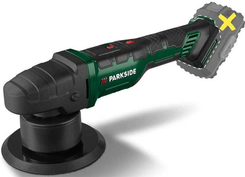 PARKSIDE® 20V Akku Poliermaschine Polierer PPMA 20-Li C3, ohne Akku und Ladegerät, Ø 150mm von PSIDE