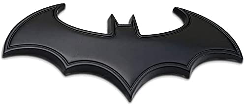 Batman-Emblem, Edelstahl, Schwarz von PSL