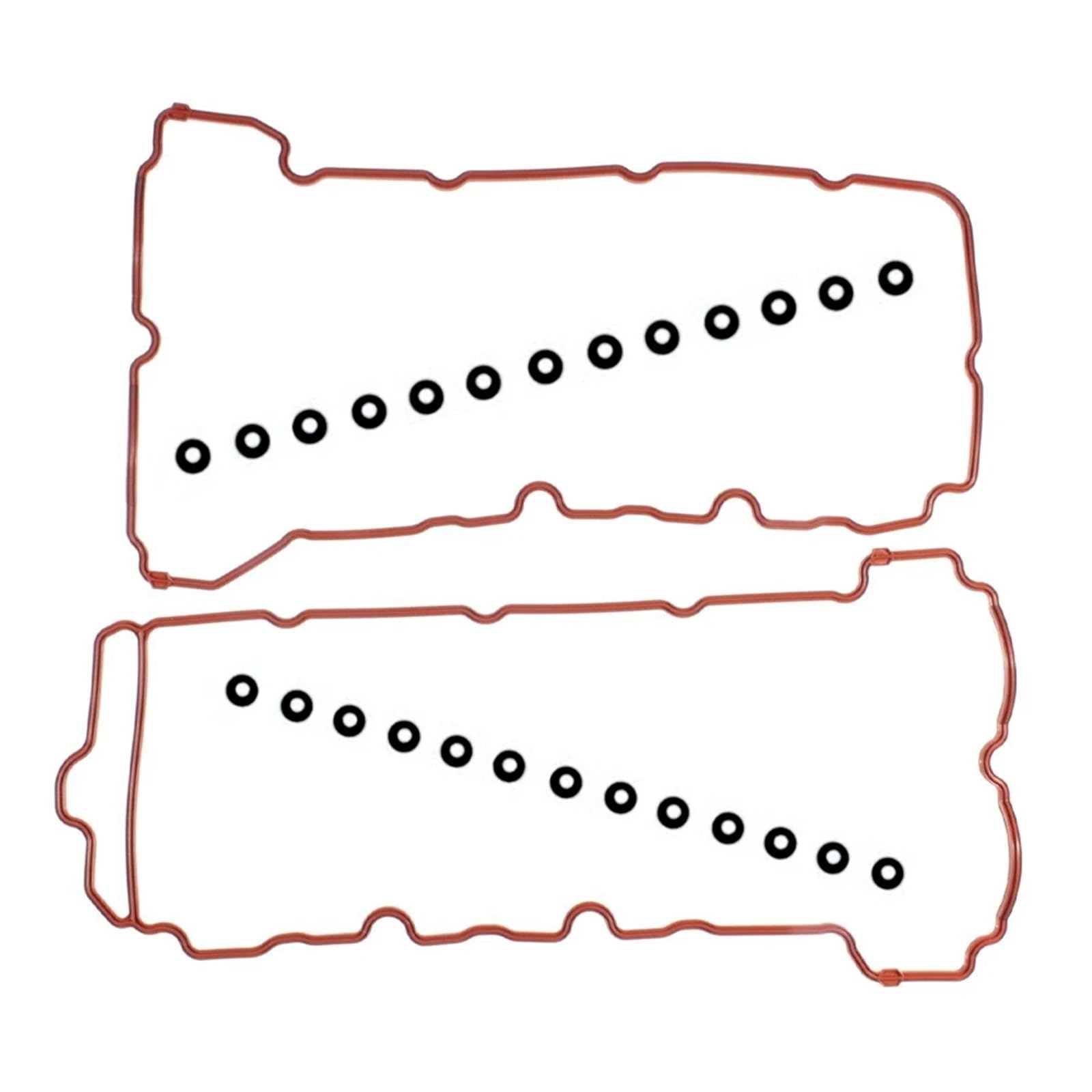 Motorventildeckel Kompatibel Mit Buick Für Rendezvous Für Lacrosse 2005 2006, Automotor-Ventildeckel-Dichtungssatz VS50726R 12566250 12591200 12591203 VS50500(Red) von PSRRGZTM