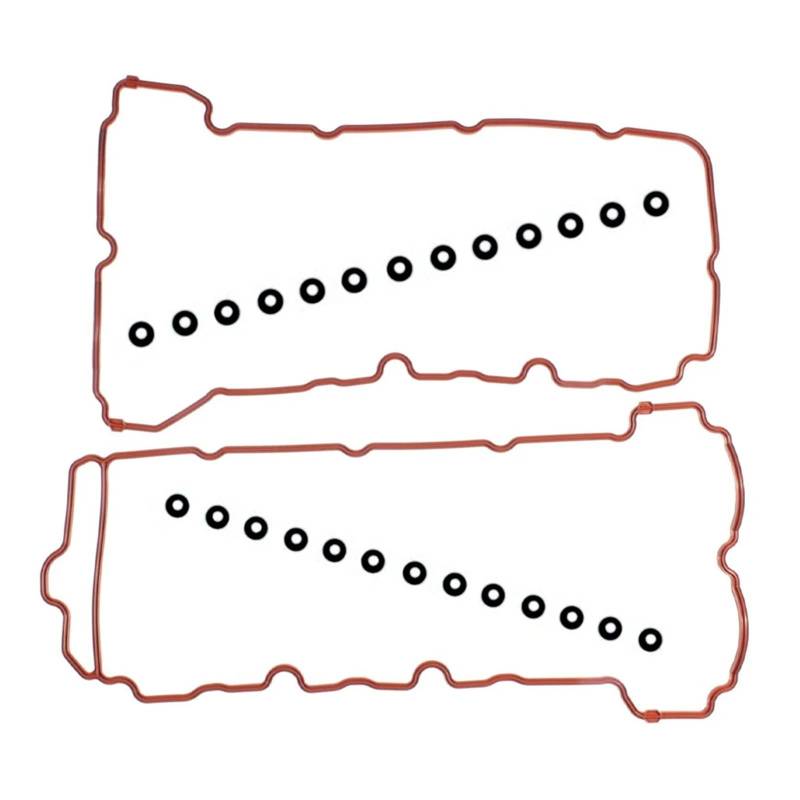 Motorventildeckel Kompatibel Mit Buick Für Rendezvous Für Lacrosse 2005 2006, Automotor-Ventildeckel-Dichtungssatz VS50726R 12566250 12591200 12591203 VS50500(Red) von PSRRGZTM