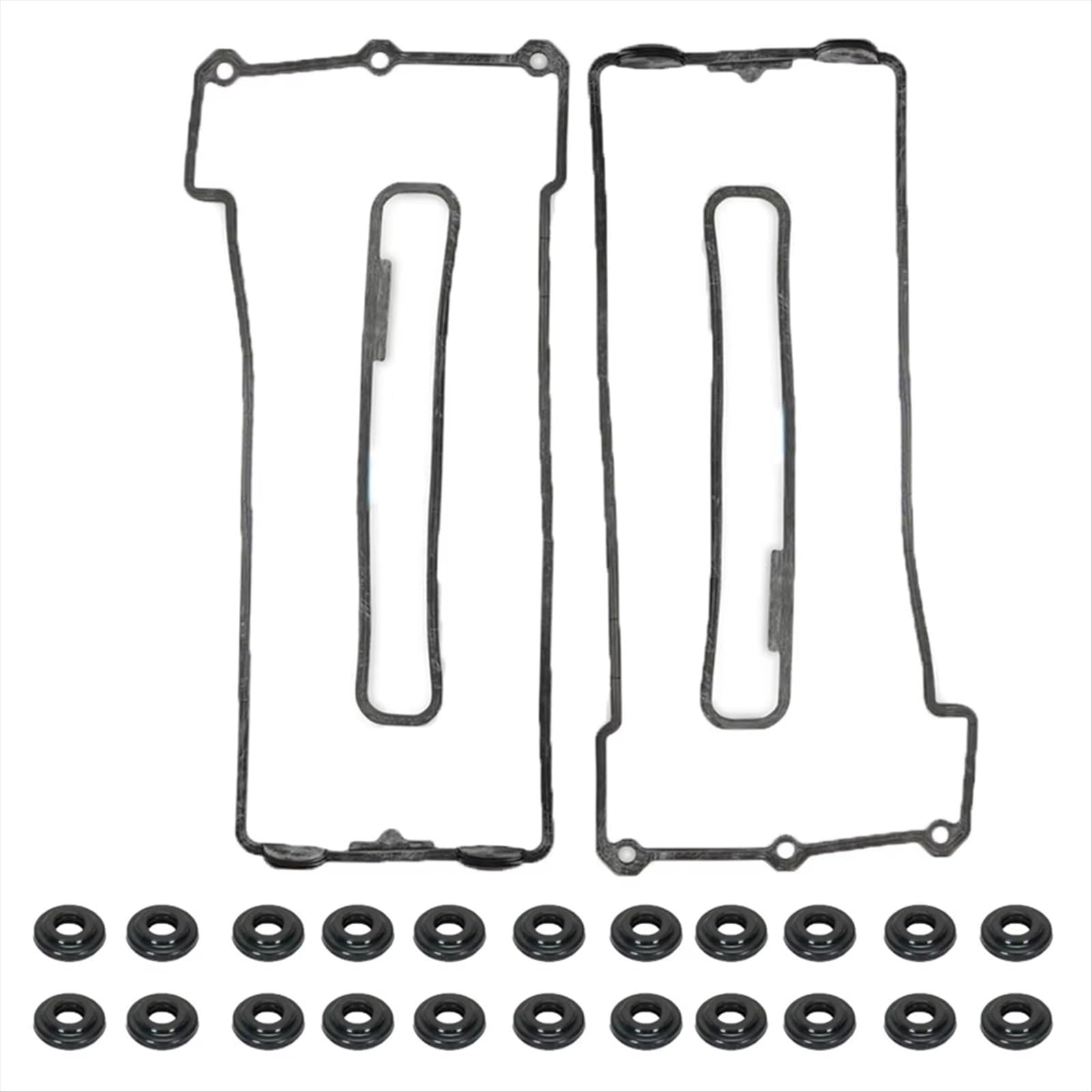 Motorventildeckel Kompatibel Mit E34 E39 E32 E38 M60 M62 Motor 11129069872 11129069871 Automotor Links Rechts Ventildeckeldichtung von PSRRGZTM