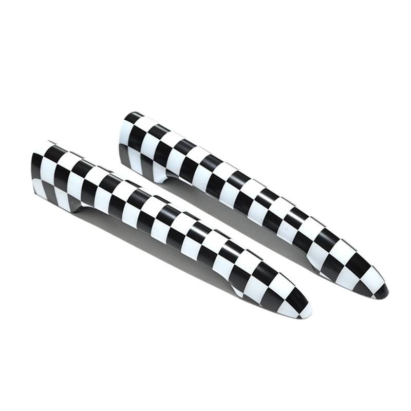 PSRRGZTM Außentürgriff Abdeckung Kompatibel Mit Mini Für JCW R55 Für Clubman, Kofferraum-Hintertürgriff-Aufkleber, Zubehör, 2 Stück/Set(Color 8) von PSRRGZTM