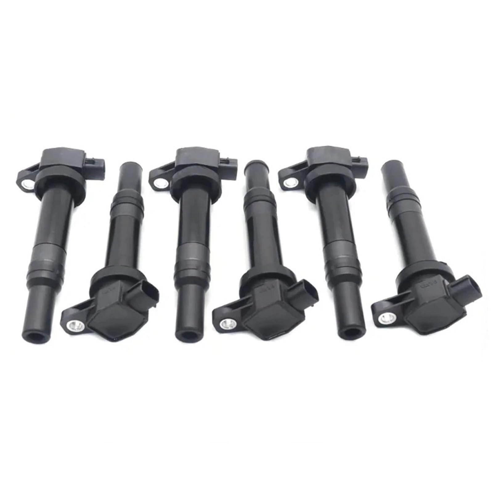 PSRRGZTM Autozündungszubehör Kompatibel Mit Hyundai Für Santa Fe 2.7L V6 2007 2008 2009 1/6PCS Automotor-Zündspule Zündspulenpakete UF-558 27301-3E400 273013E400 UF558(6pcs) von PSRRGZTM