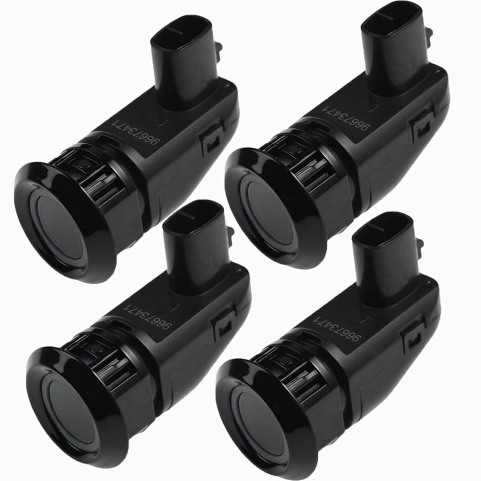 PSRRGZTM Einparkhilfen Kompatibel Mit Chevrolet Für Captiva 4PCS Parksensoren Einparkhilfesensor 96673471 96673467(Black) von PSRRGZTM