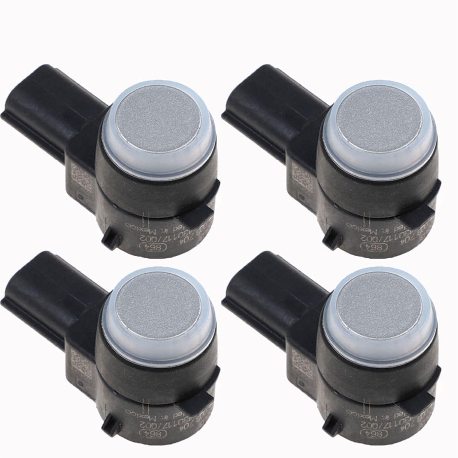 PSRRGZTM Einparkhilfen Kompatibel Mit Chevrolet Für Cruze Für Orlando Für Silverado Für Avalanche 3Pins PDC Parksensor Rückfahrsensor 25855503 0263003704(4PCS) von PSRRGZTM