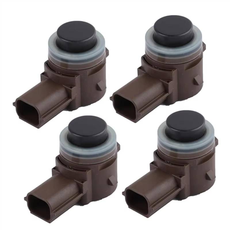 PSRRGZTM Einparkhilfen Kompatibel Mit Ford Für Focus Für Edge Für Mustang Für Expedition Für Explorer PDC-Parksensor HU5T15C868AAW HU5T-15C868-AAW(4 pcs(Black)) von PSRRGZTM