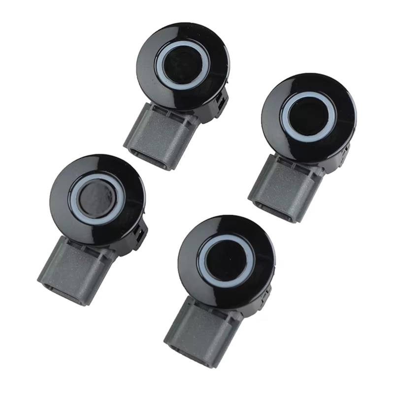 PSRRGZTM Einparkhilfen Kompatibel Mit Infiniti Für Q50 EX25 EX30d EX35 EX37 Für AWD PDC Sensor Parksensor 28438-3SH0B 284383SH0B(4 PCS) von PSRRGZTM