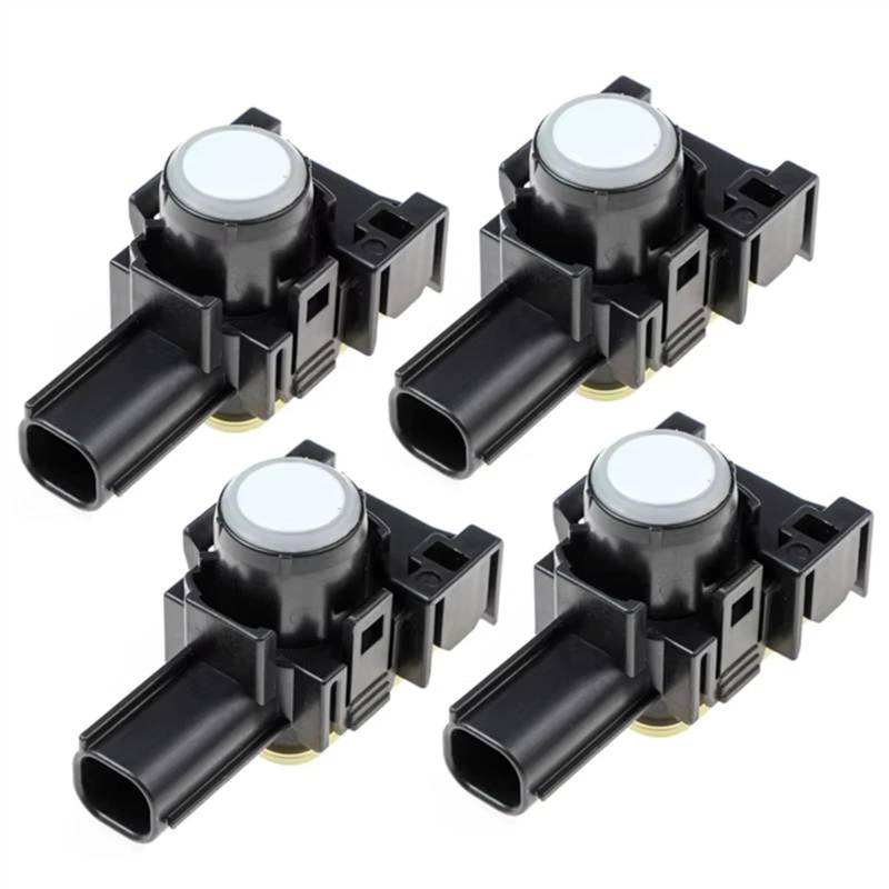 PSRRGZTM Einparkhilfen Kompatibel Mit Mazda 3 6 Für CX-3 CX-9 Auto Auto Zubehör PDC Parkplatz Sensor Reverse-Sensor GMC867UC1 GMC8-67UC1(4 pcs(White)) von PSRRGZTM