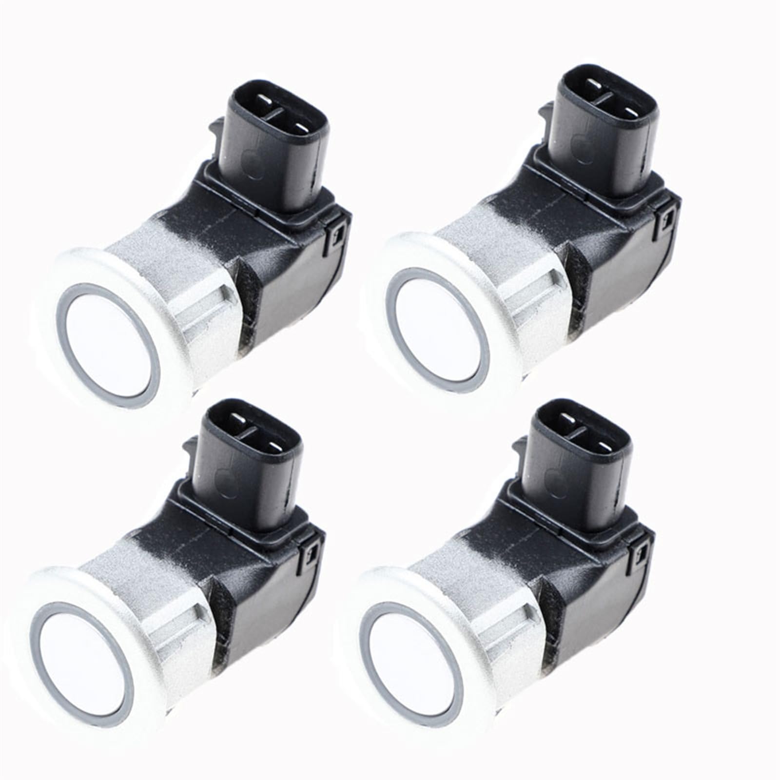 PSRRGZTM Einparkhilfen Kompatibel Mit Toyota Für Alphard 2003–2008, PDC-Parksensor, Rückfahrradar, 89341–58010, 8934158010(4PCS Silver) von PSRRGZTM