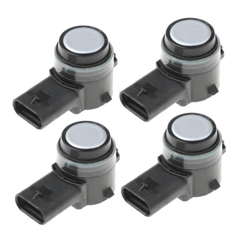 PSRRGZTM Einparkhilfen Rückfahr-PDC-Parksensor Parktronic 66209283200 9283200 Auto Autozubehör(4 pcs-Silver) von PSRRGZTM