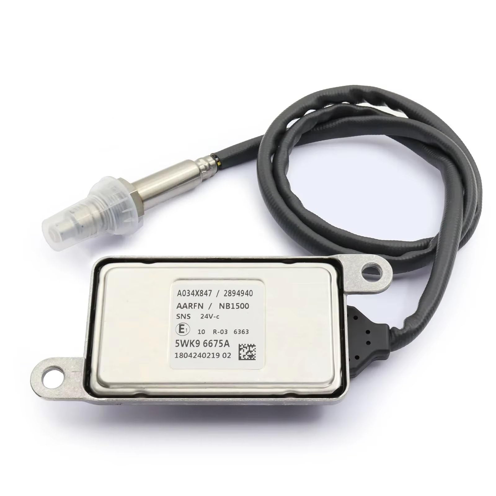 PSRRGZTM Nox Sensor Kompatibel Mit Cummins Für DAF LWK 24V NOx-Sensor 2894940 2871979 4984577 4954222 1705572 A034X847 5WK96675A Ersatzzubehör von PSRRGZTM