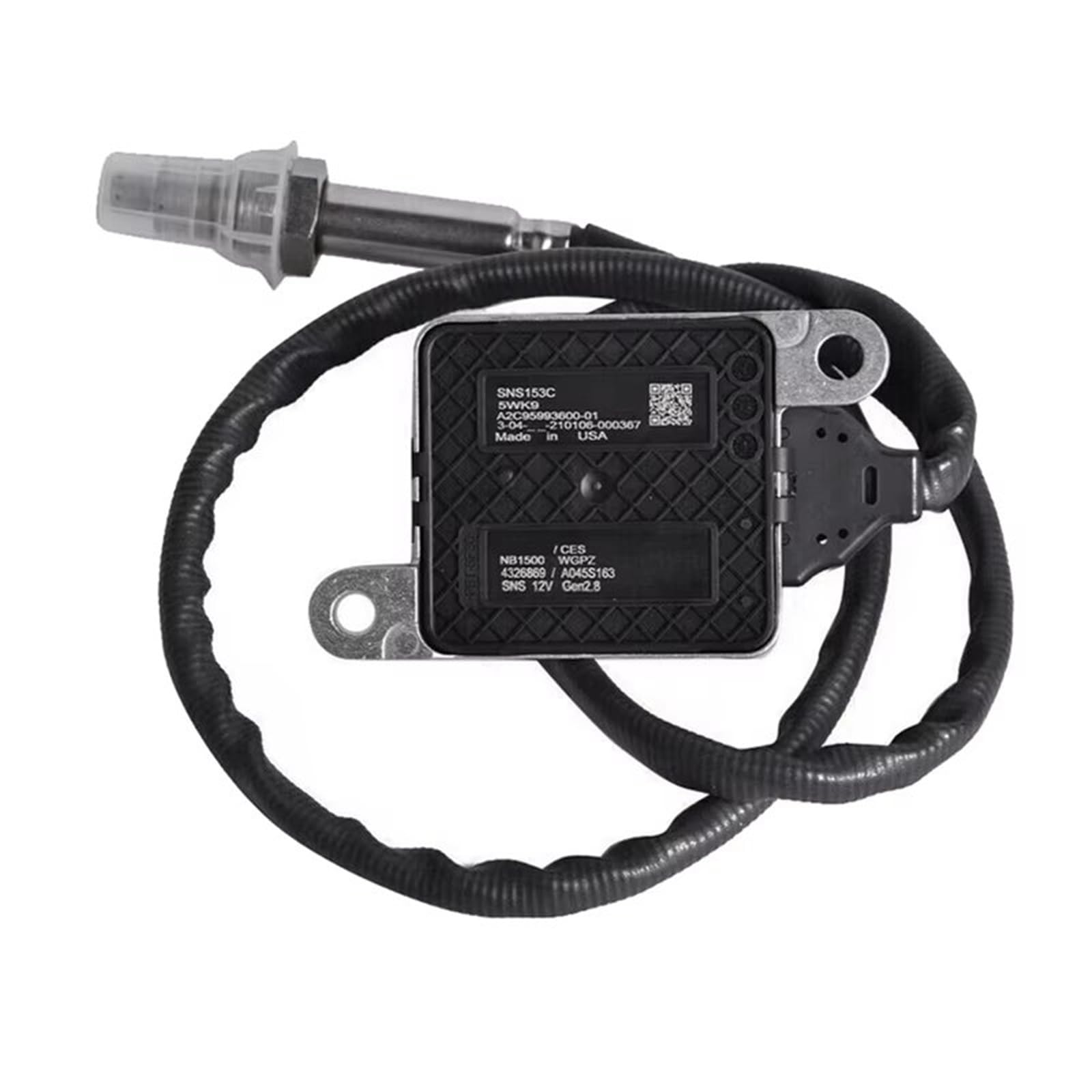 PSRRGZTM Nox Sensor Kompatibel Mit Gillig Select-Modellen 2013 2014 2015 Kompatibel Mit Cummins ISB 6.7 ISB 200 Nox-Sensor 80A907807B 5WK97475 Ersatzzubehör von PSRRGZTM