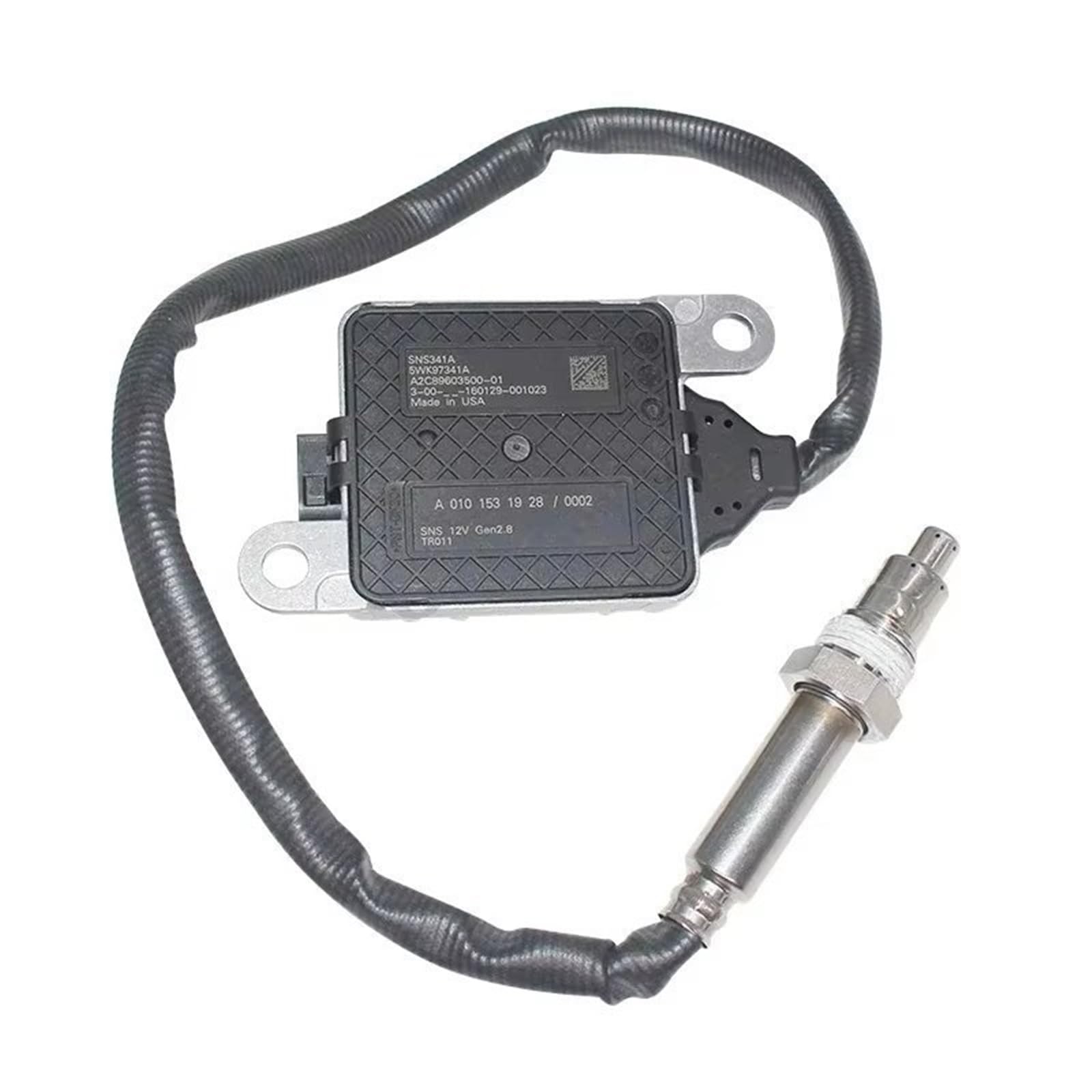 PSRRGZTM Nox Sensor Kompatibel mit Benz für Detroit Diesel Einlass DD13 DD15 DD16 Stickoxidsensor OEM A0101531928 5WK97341A Ersatzzubehör von PSRRGZTM