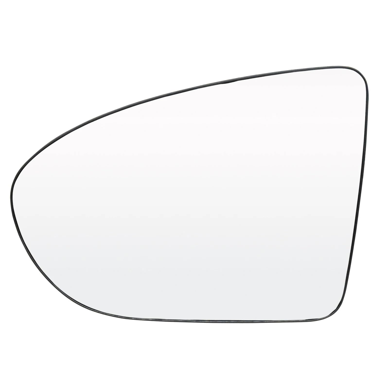 PSRRGZTM Spiegelglas Ersatz Kompatibel Mit Nissan Für Qashqai +2 Für Dualis J10 2007–2014. Linke Rechte Türseite. Außenspiegelglas, Beheizt, Konvex, Rückspiegelrückplatte.(Left) von PSRRGZTM
