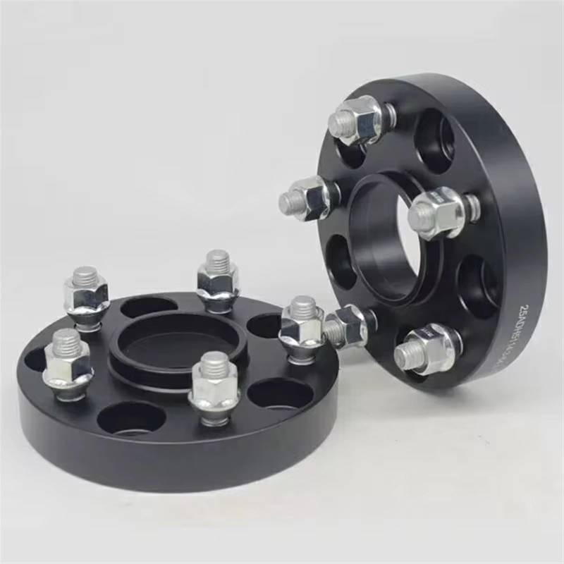 PSRRGZTM Spurverbreiterungen Kompatibel Mit CRV, Für Civic, Für Accord, Für HR-V, Spurverbreiterung 5 X 114,3, 15 Mm, 20 Mm, Hubzentrischer 64,1 Mm Aluminium-Spurverbreiterung(2 Piece 25mm) von PSRRGZTM