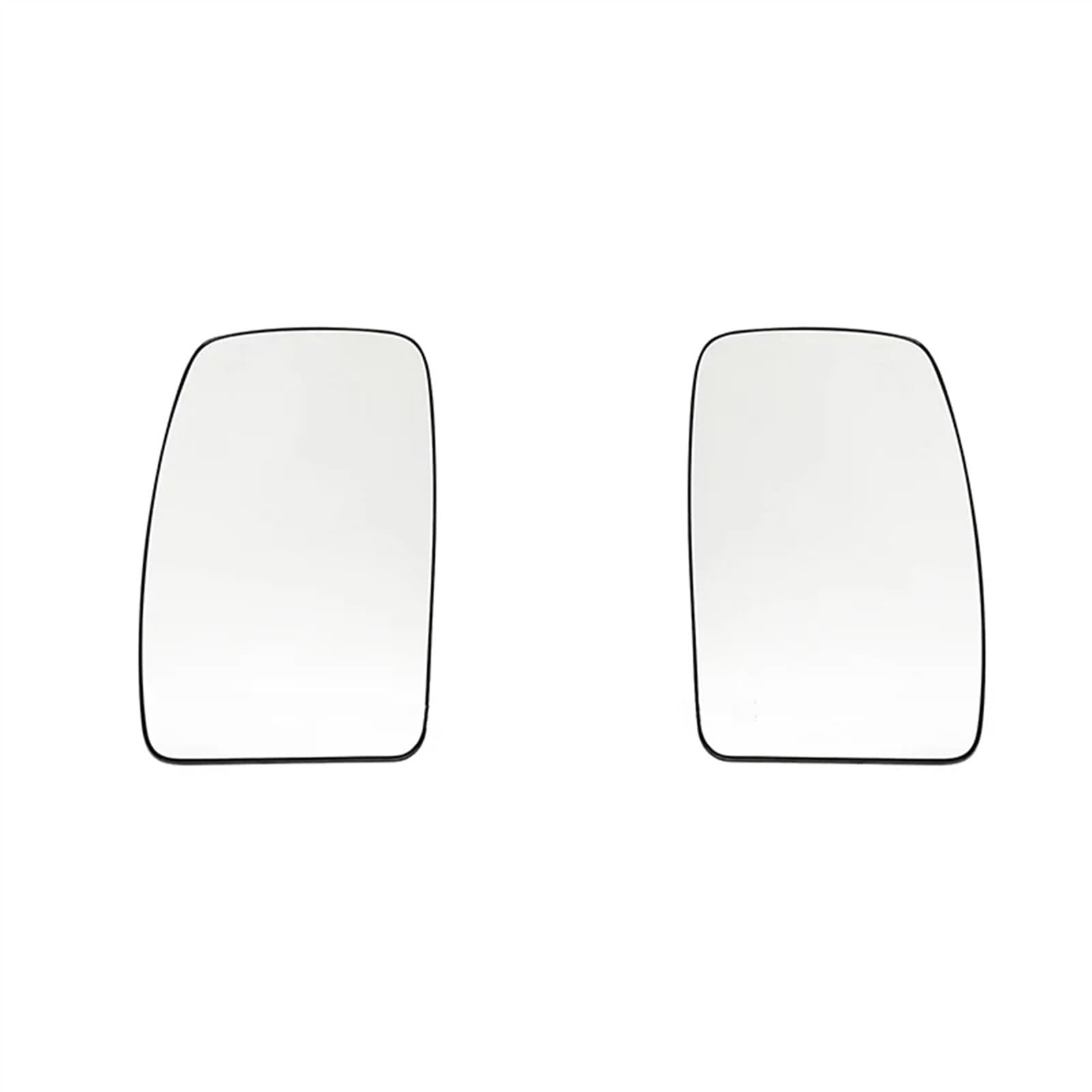 Spiegelglas Ersatz Kompatibel Mit Nissan Für NV400 2011-2020 Beheiztes Auto-Seitenflügelspiegelglas Links Rechts Rückspiegel Ersetzen(2Pcs Left and Right) von PSRRGZTM