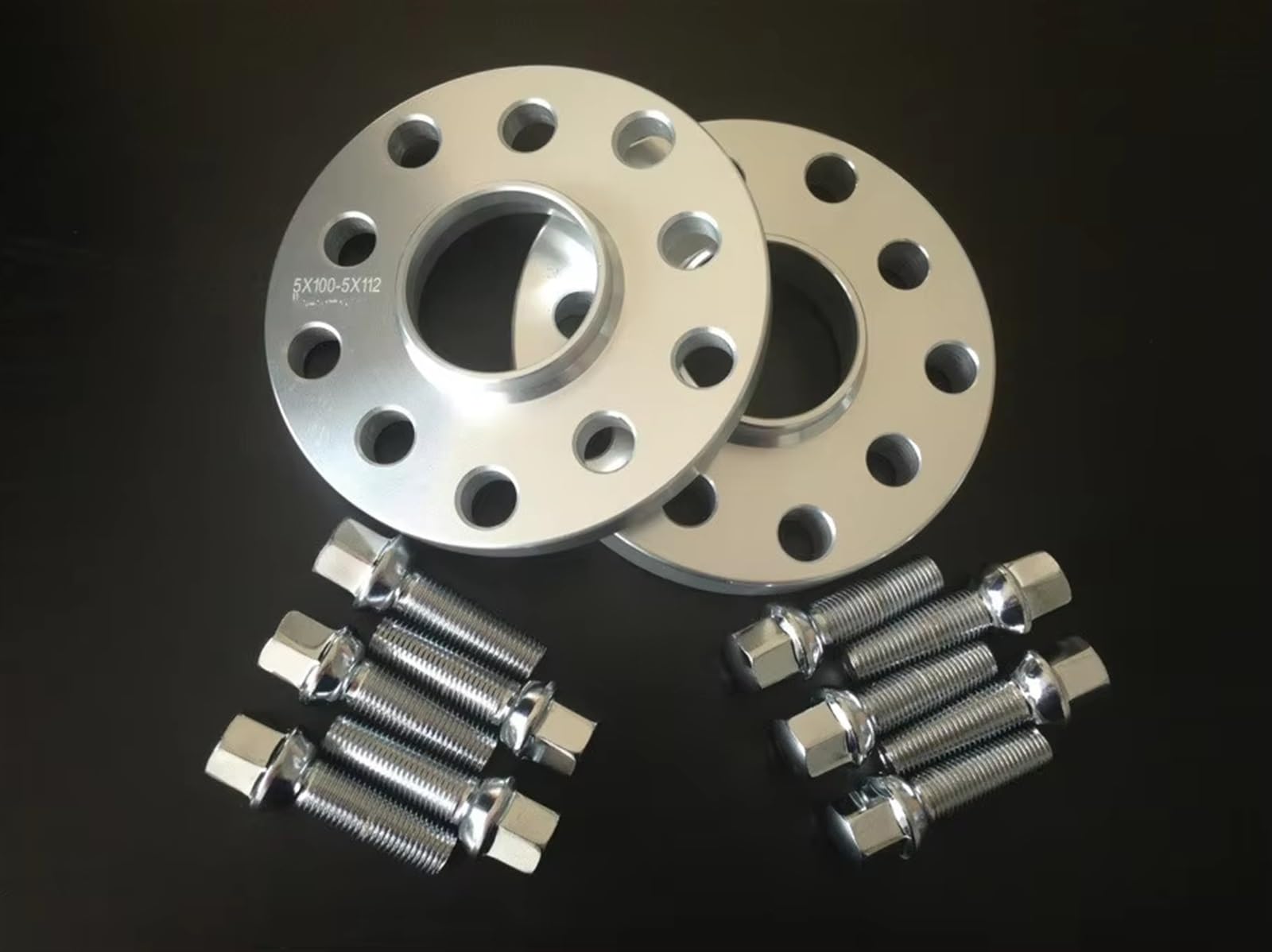 Spurverbreiterungen Kompatibel Mit VW Für GOLF Für EOS Für GTI Für JETTA 2 Stück 10 Mm/12 Mm/15 Mm/20 Mm Nabenzentrierte Spurverbreiterungen-Adapter 5 X 100/5 X 112 57,1 Mm Kugelgelenkbolzen(15mm) von PSRRGZTM