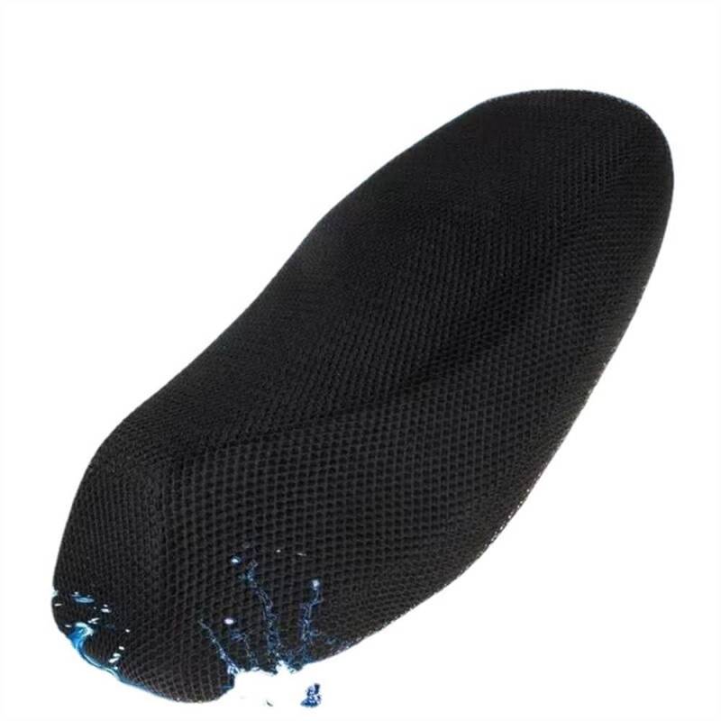 Sitzabdeckung Sommer Cool Mesh Motorrad Sitzbezug Atmungsaktive Roller Sitzbezüge Kissen Anti-Rutsch-Abdeckung Gitter Schutz Pad von PTATT