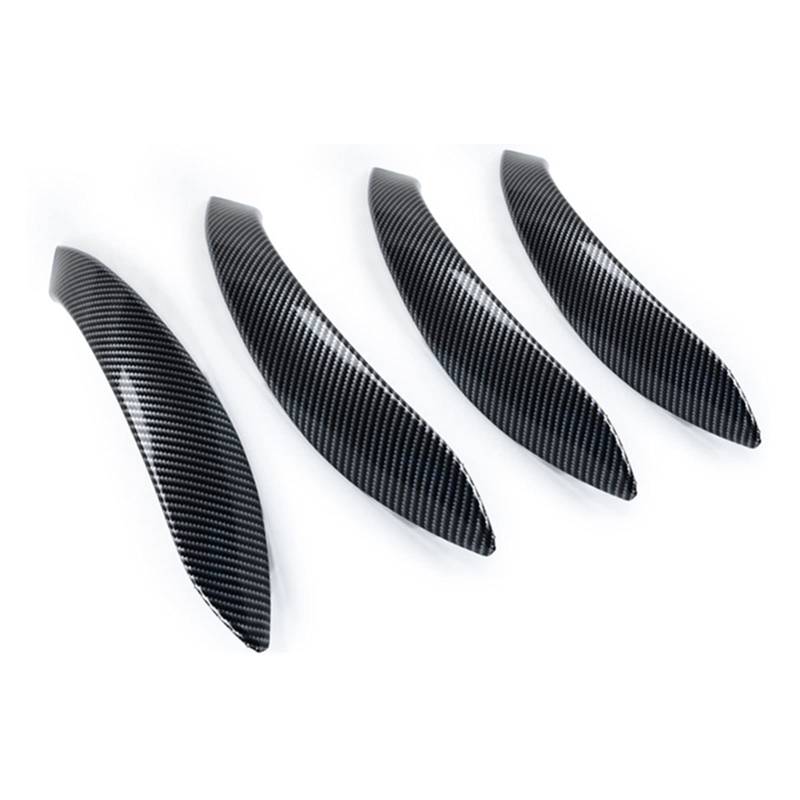 Autoinnengriff Für 3er F30 F34 F35 2012-2018 Auto links Rechts Innen Griff Türverkleidung Pull Trim Cover(Carbon Cover 4Pcs) von PTHEN