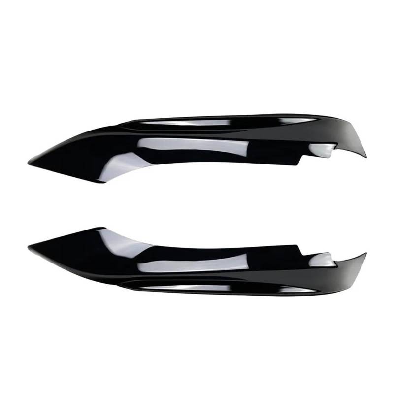 Frontgrill Zierleisten Streifen Auto Frontschürze Lip Splitter Seite Air Vent Abdeckung Canards Spoiler Für 4 Serie F32 F33 F36 M-Tech 2014-2020 Canard Lip ABS(Glossy Black) von PTHEN