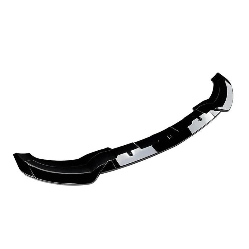 Frontgrill Zierleisten Streifen Frontschürze Lip Splitter Diffusor Body Kit Spoiler Stoßstange Schutzfolie Für GLE Klasse W166 GLE Coupe C292 2015-2018(Gloss Black) von PTHEN