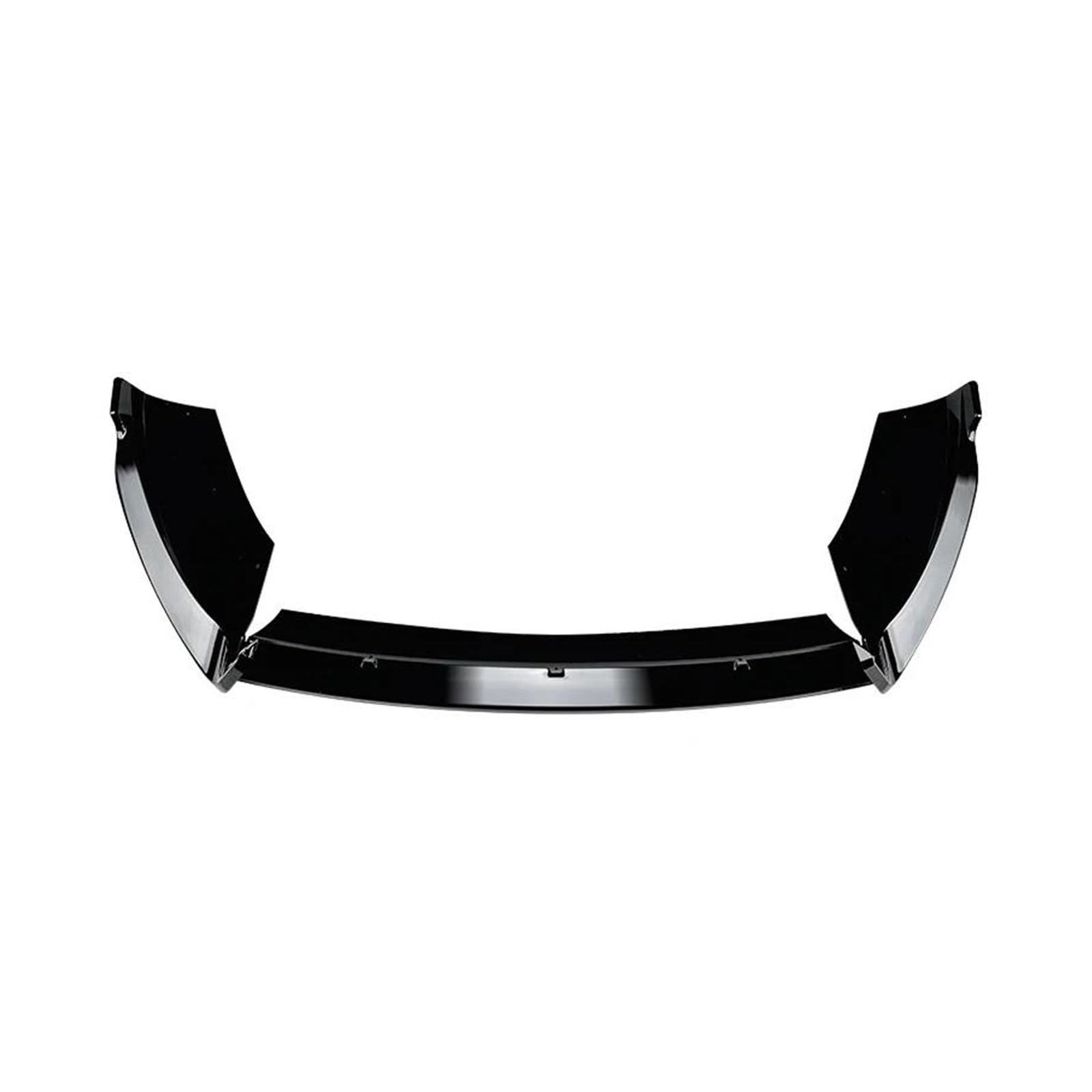 Frontgrill Zierleisten Streifen Für Fiesta ST MK6 2012-2017 Auto Unter Front Stoßstange Splitter Lip Spoiler Diffusor Unteren Splitter Schützen Klinge(Glossy Black) von PTHEN