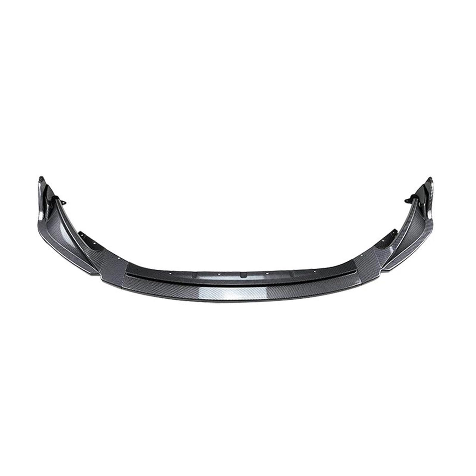 Frontgrill Zierleisten Streifen Für M3 M4 G80 G82 2021 2022 V Stil Körper Kit Auto Frontschürze Spoiler Diffusor Splitter Lip Außen Teil Abdeckung(Carbon Look) von PTHEN